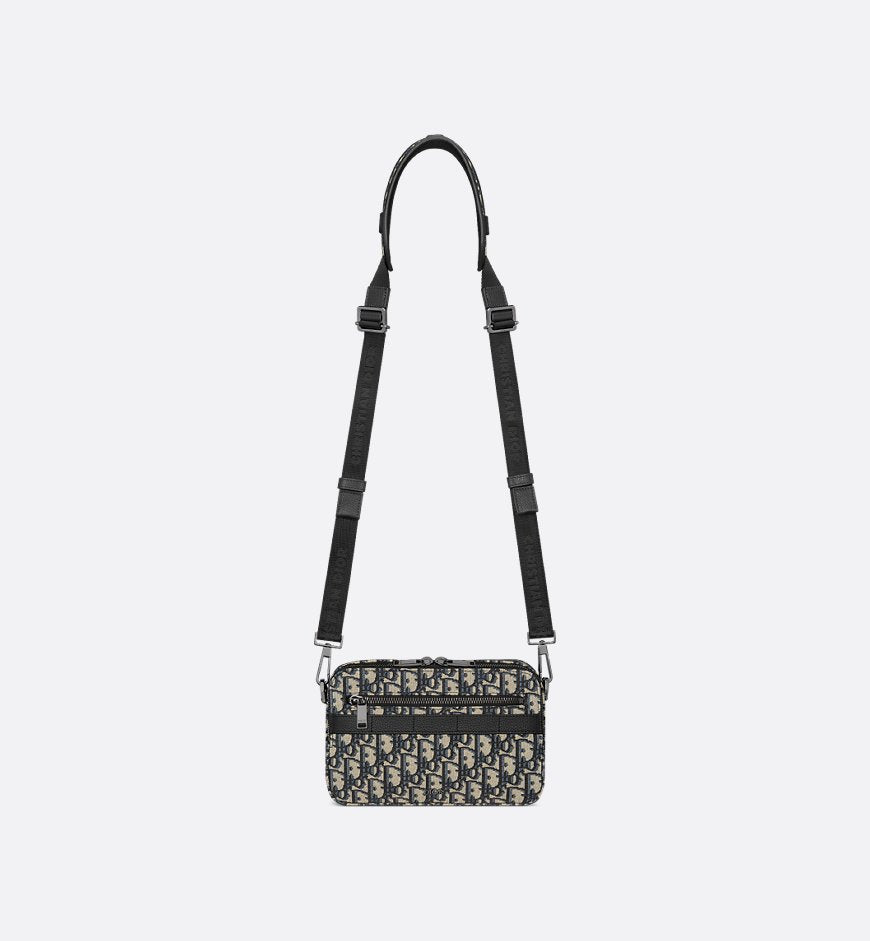 Sac bandoulière Safari Dior - Noir Beige