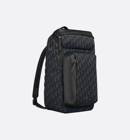 Sac à dos zippé Rider Soft - Dior - Noir