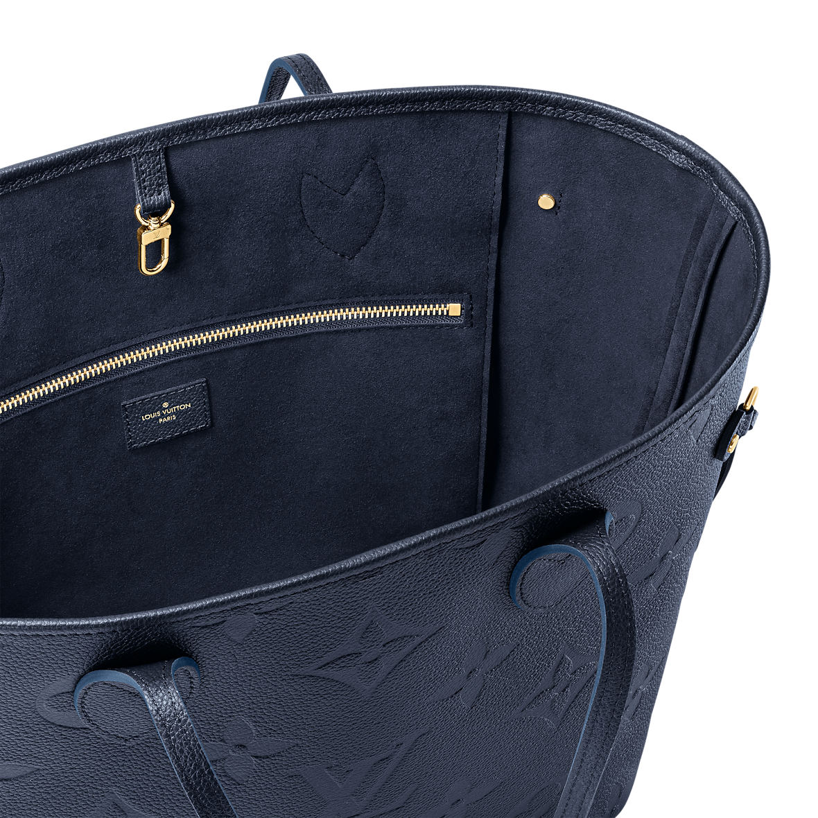 Sac Neverfull MM - LV - Bleu nuit