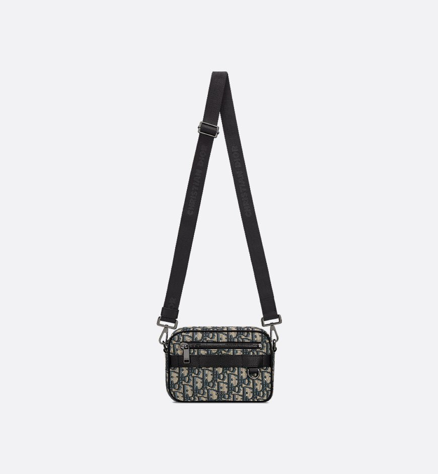 Sac bandoulière Mini Safari Dior - Beige