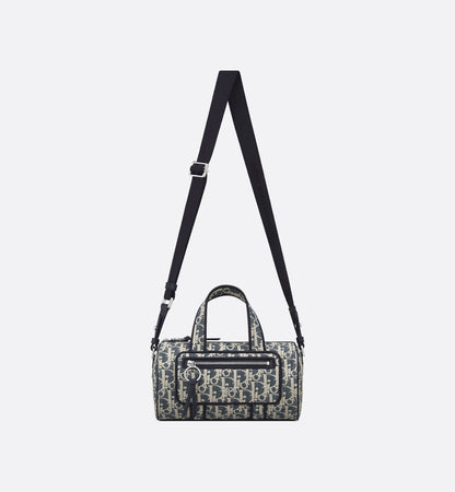 Sac Messenger zippé Dior - Blanc