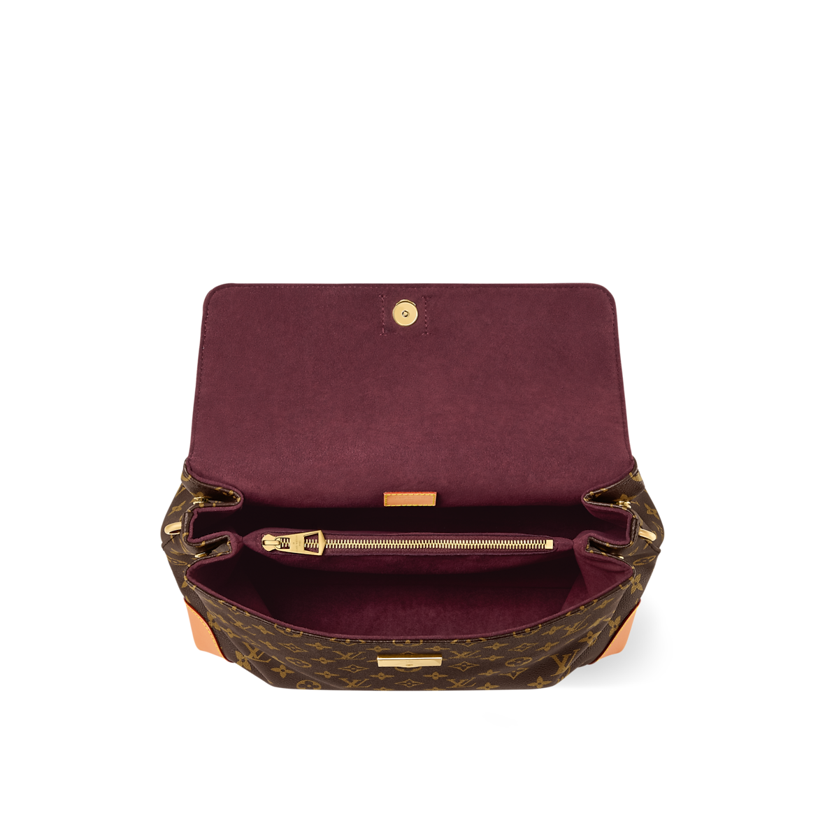 Sac Hide Away MM - LV - Marron