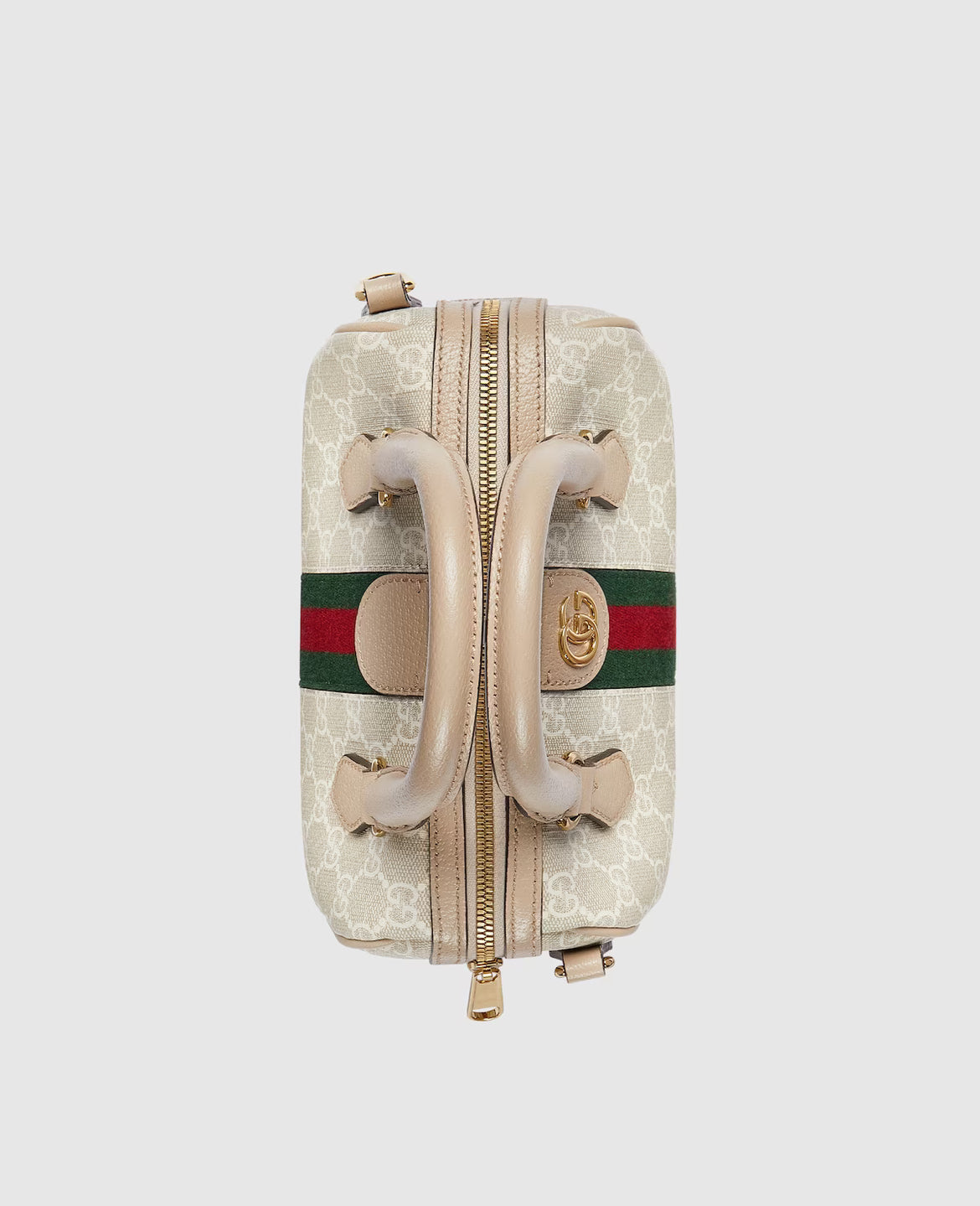 Sac Boston GG Ophidia petit format - Blanc