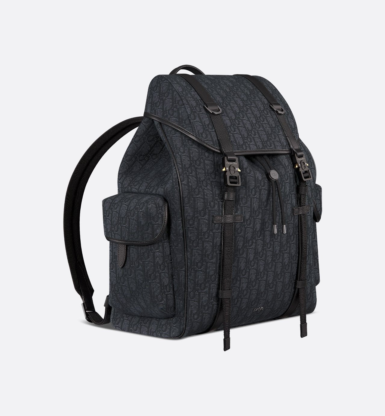 Sac à dos à rabat Dior Hit The Road- Noir