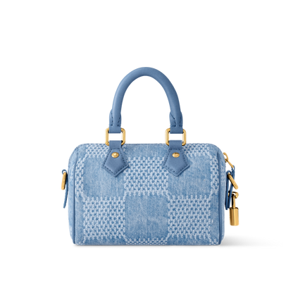 Sac Speedy Bandoulière 18 - LV - Bleu jeans
