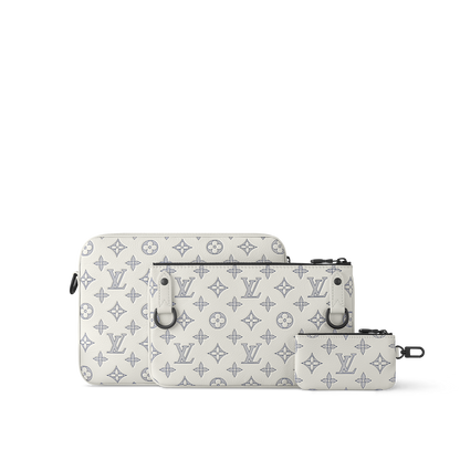 Sac Trio Messenger - LV - Blanc