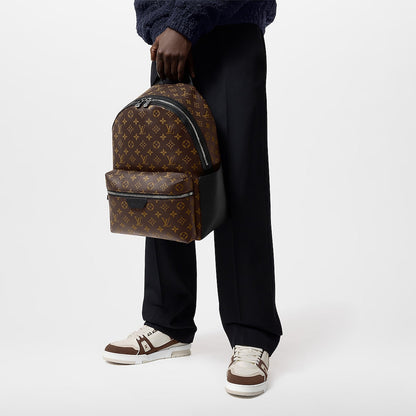 Sac à dos Discovery PM Toile Monogram  - LV - Marron
