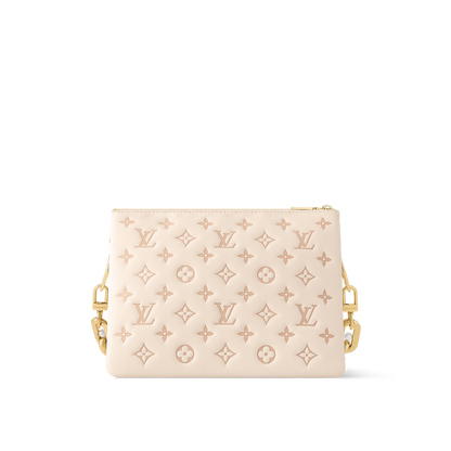 Sac Coussin PM - LV - Blanc Rose