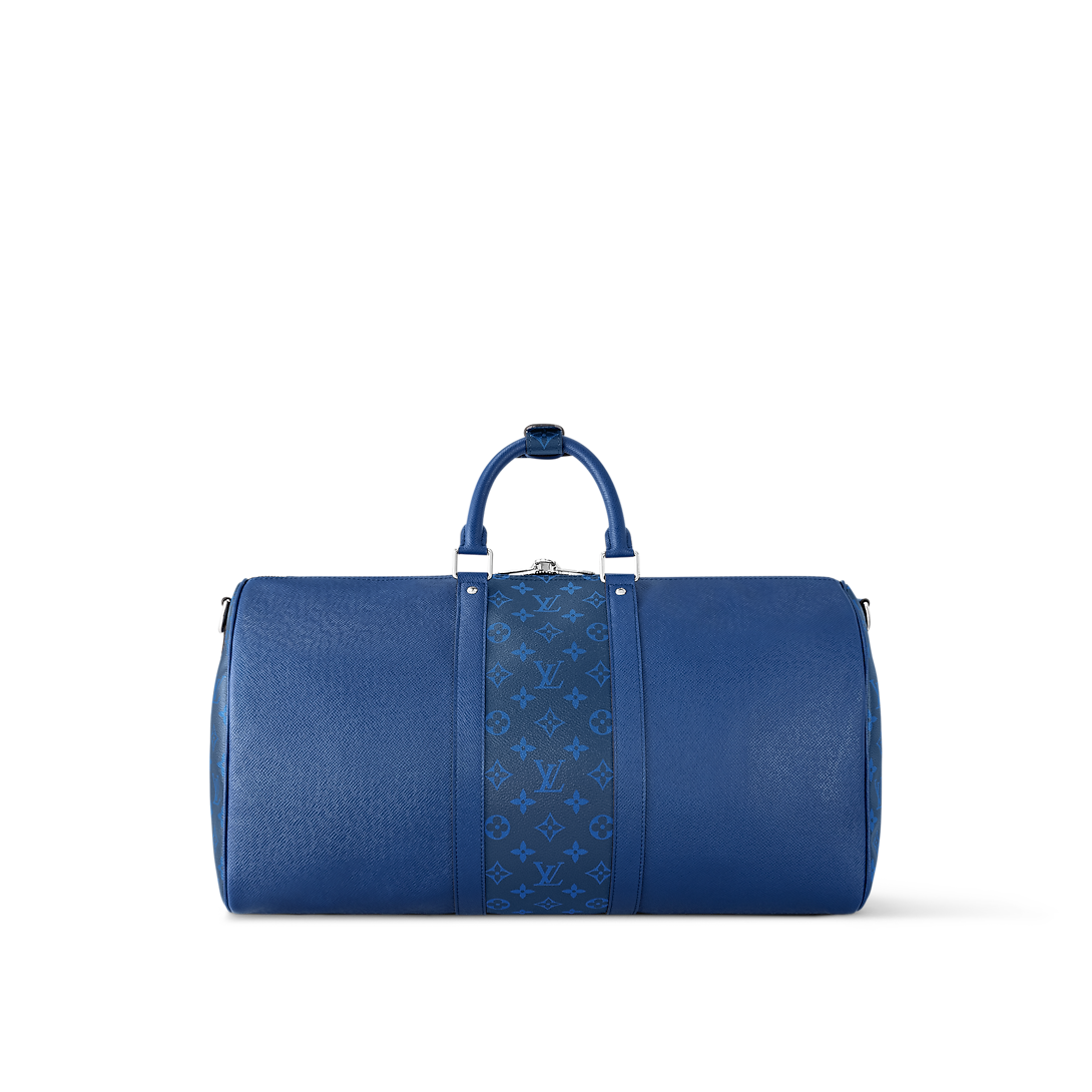 Sac Keepall Bandoulière 50 - LV - Bleu