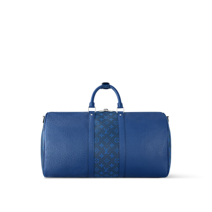 Sac Keepall Bandoulière 50 - LV - Bleu