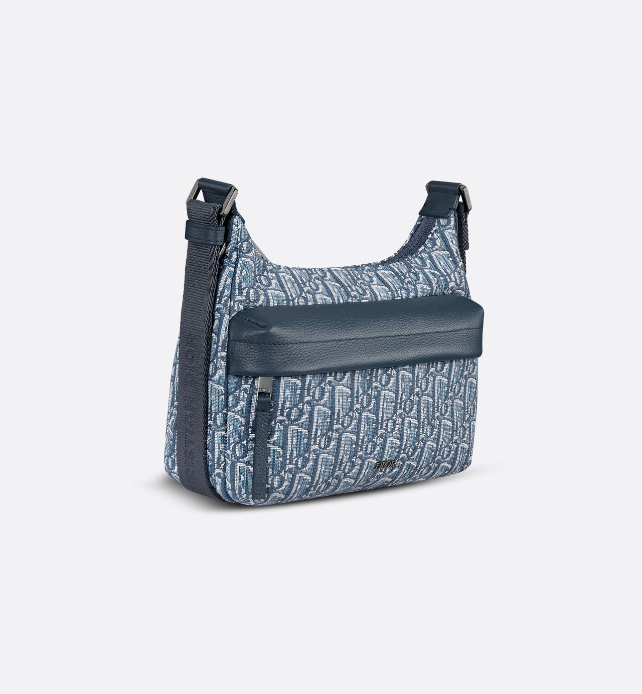 Sac Hobo Rider Soft Small Dior - Bleu