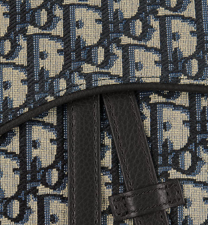 Sac Saddle Noir et Beige Dior