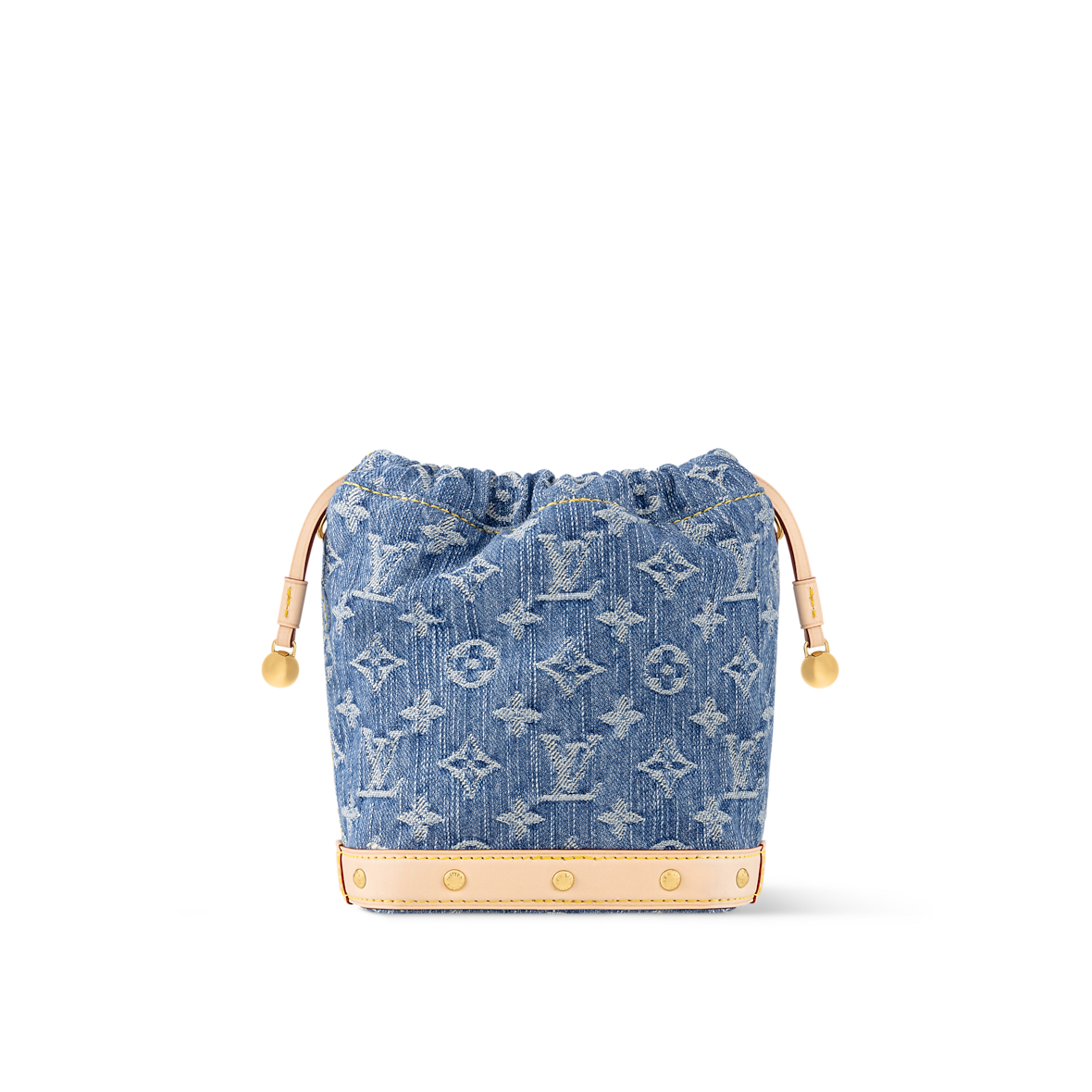 Sac Nano Noé - LV - Bleu jeans