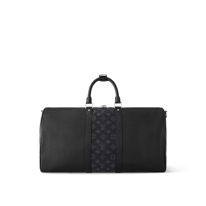 Sac Keepall Bandoulière 50 - LV - Noir