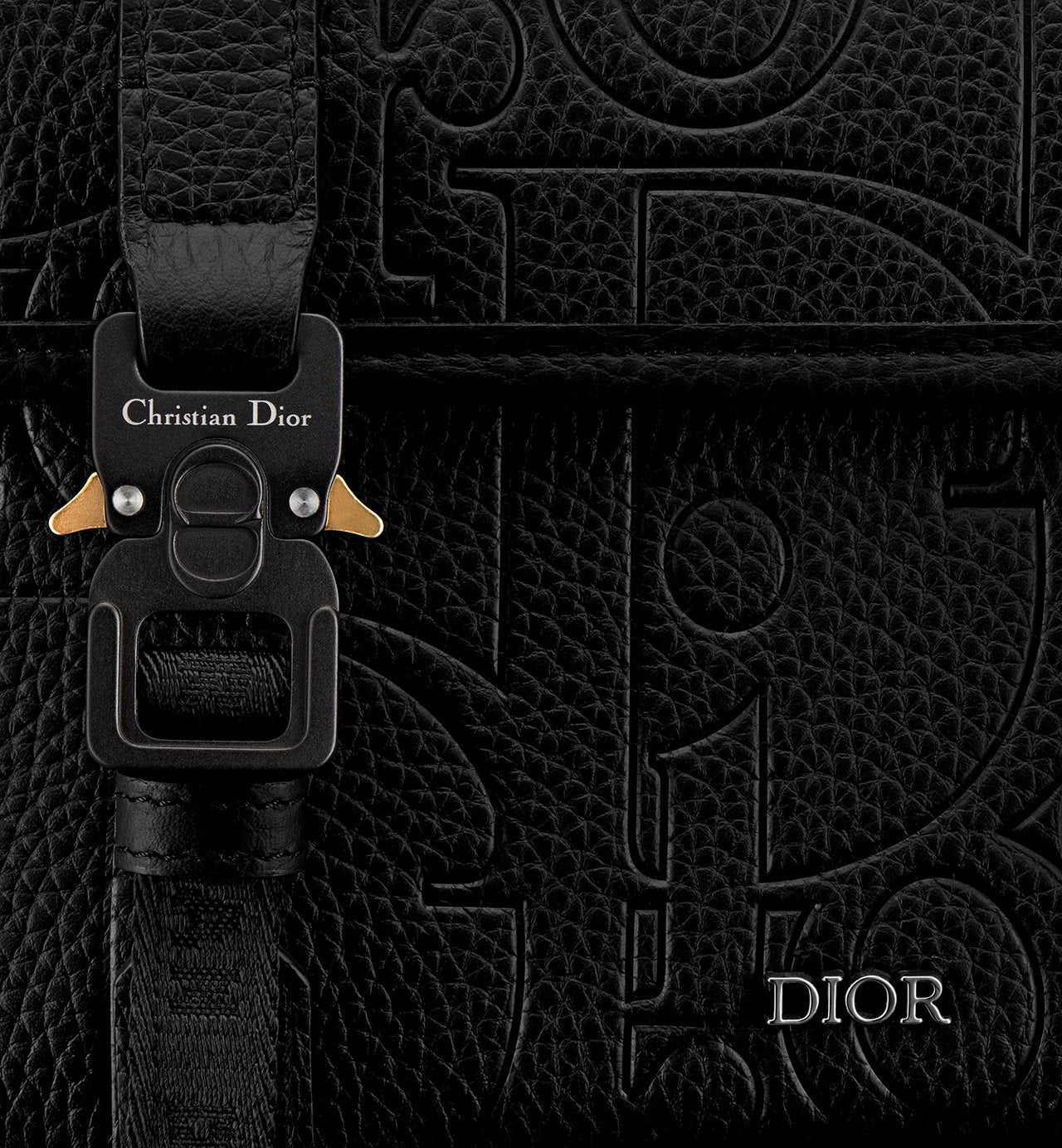Sac Messenger à rabat Dior Hit The Road - Dior - Noir