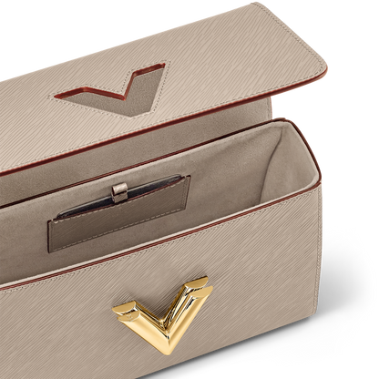Sac Twist MM - LV - Marron Clair