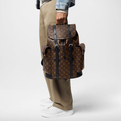 Sac à dos Christopher MM - LV - Marron
