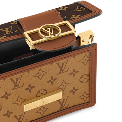 Sac Mini Dauphine - LV - Marron
