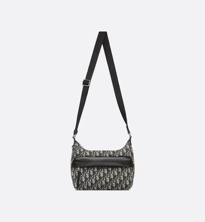 Sac Hobo Rider Soft Small Dior - Beige Noir