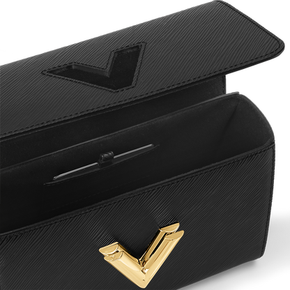 Sac Twist MM - LV - Noir