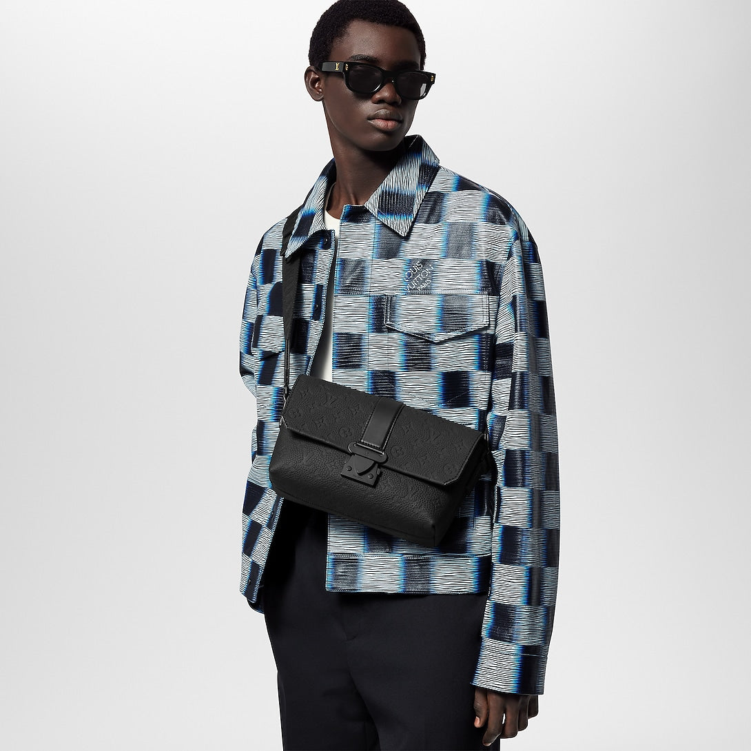 Sac messenger S-Cape - LV - Noir