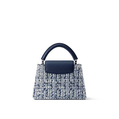 Sac Capucines Mini - LV - Bleu Edition limité