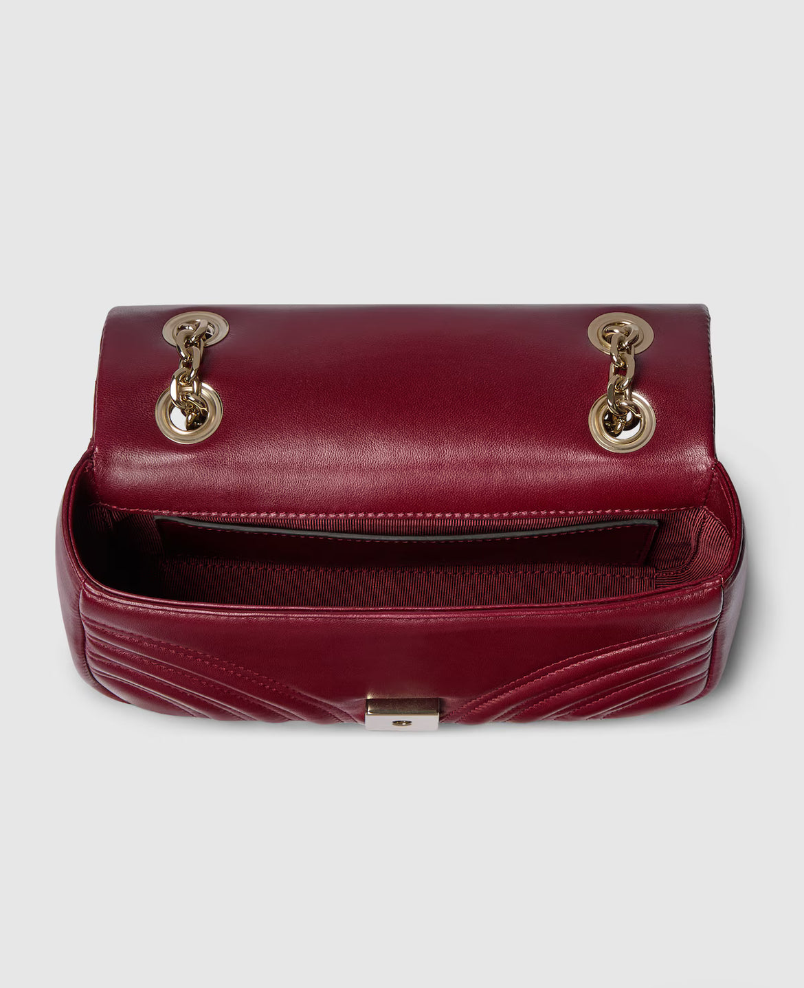 Sac à épaule GG Marmont petit format - Rouge