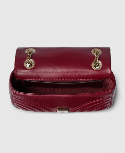 Sac à épaule GG Marmont petit format - Rouge