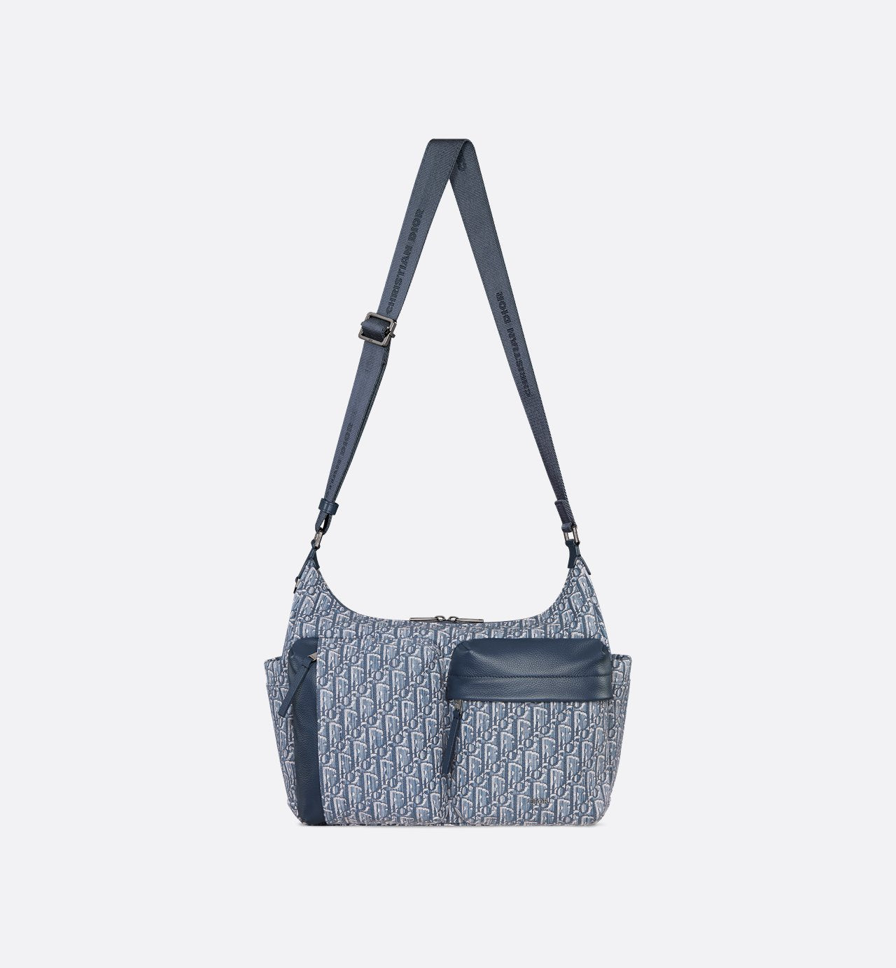 Sac Hobo Rider Soft Medium Dior - Bleu