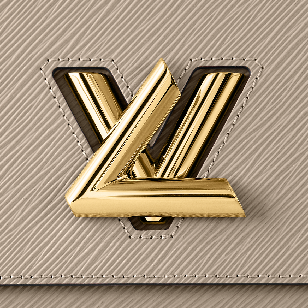 Sac Twist MM - LV - Marron Clair
