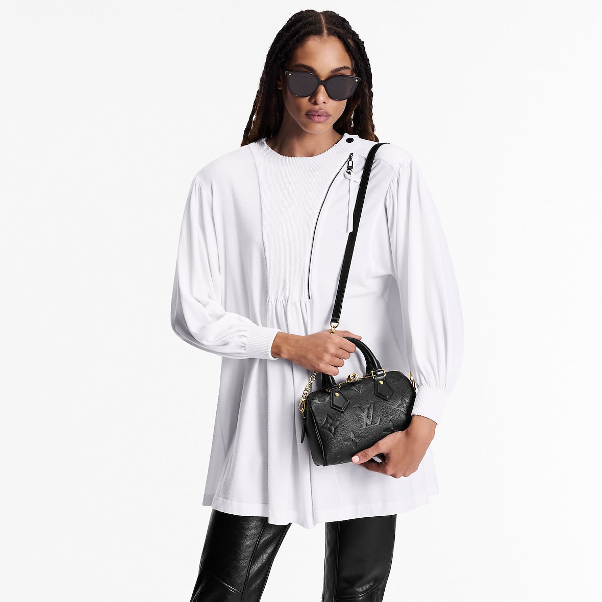 Sac Speedy Bandoulière 20 - LV - Noir
