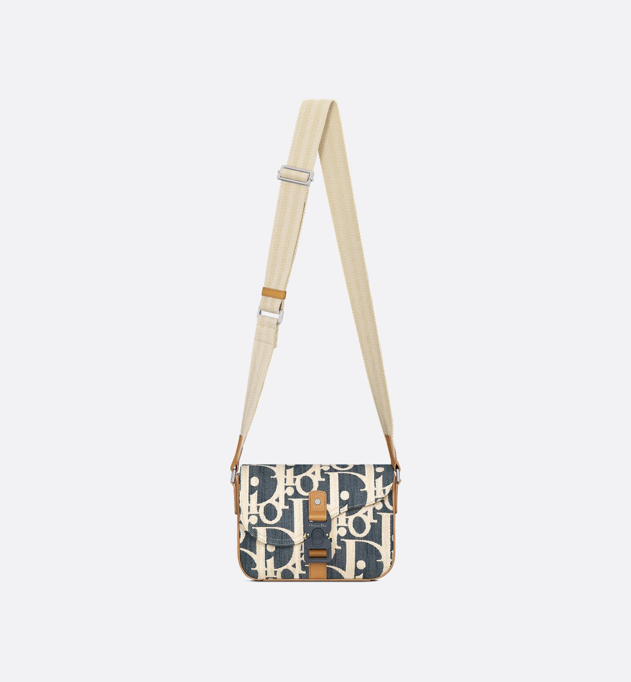 Sac Messenger Saddle Dior - Bleu Blanc