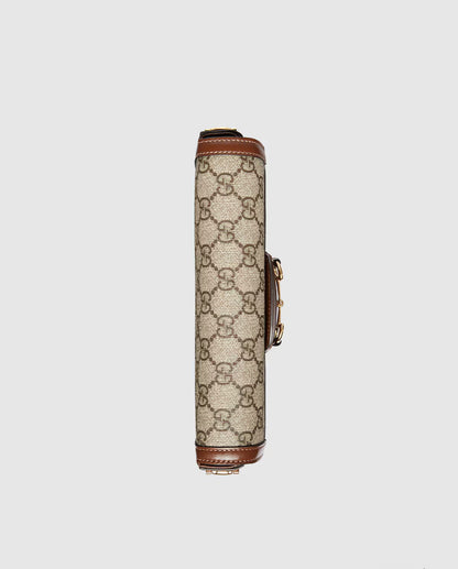 Sac à épaule Gucci Horsebit 1955 Soft petit format