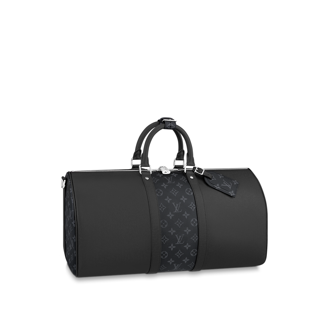 Sac Keepall Bandoulière 50 - LV - Noir