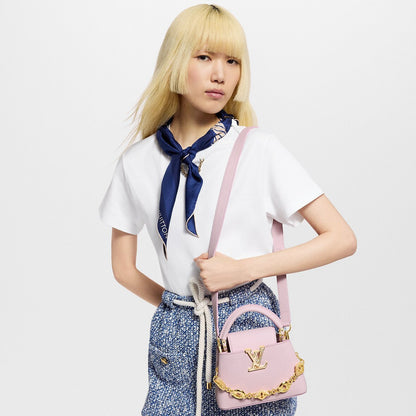 Sac Capucines Mini - LV - Rose