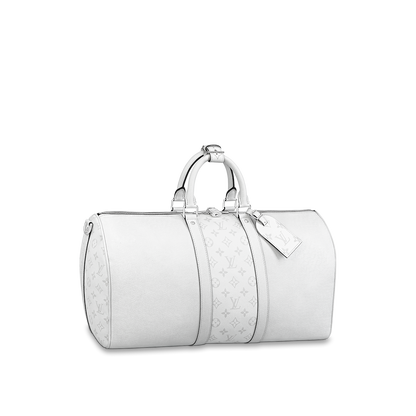 Sac Keepall Bandoulière 50 - LV - Blanc