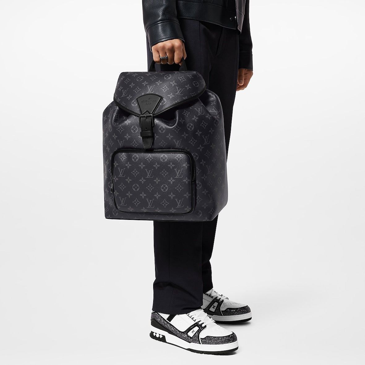 Sac à dos Montsouris - LV - Noir