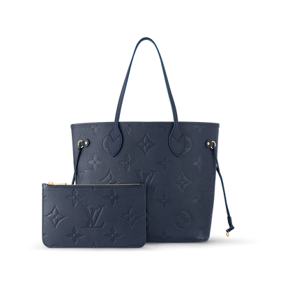 Sac Neverfull MM - LV - Bleu nuit