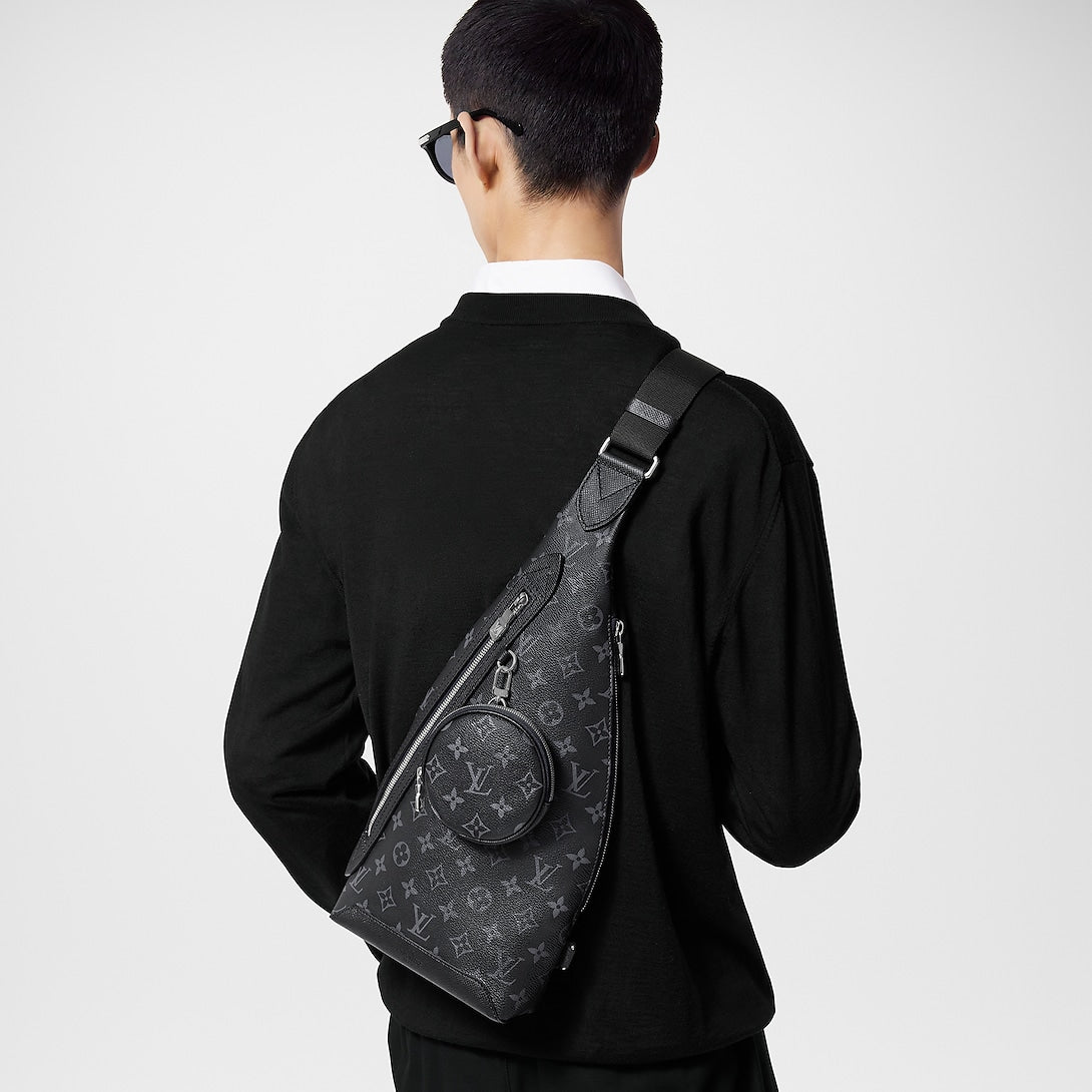 Sac sling Duo - LV - Noir