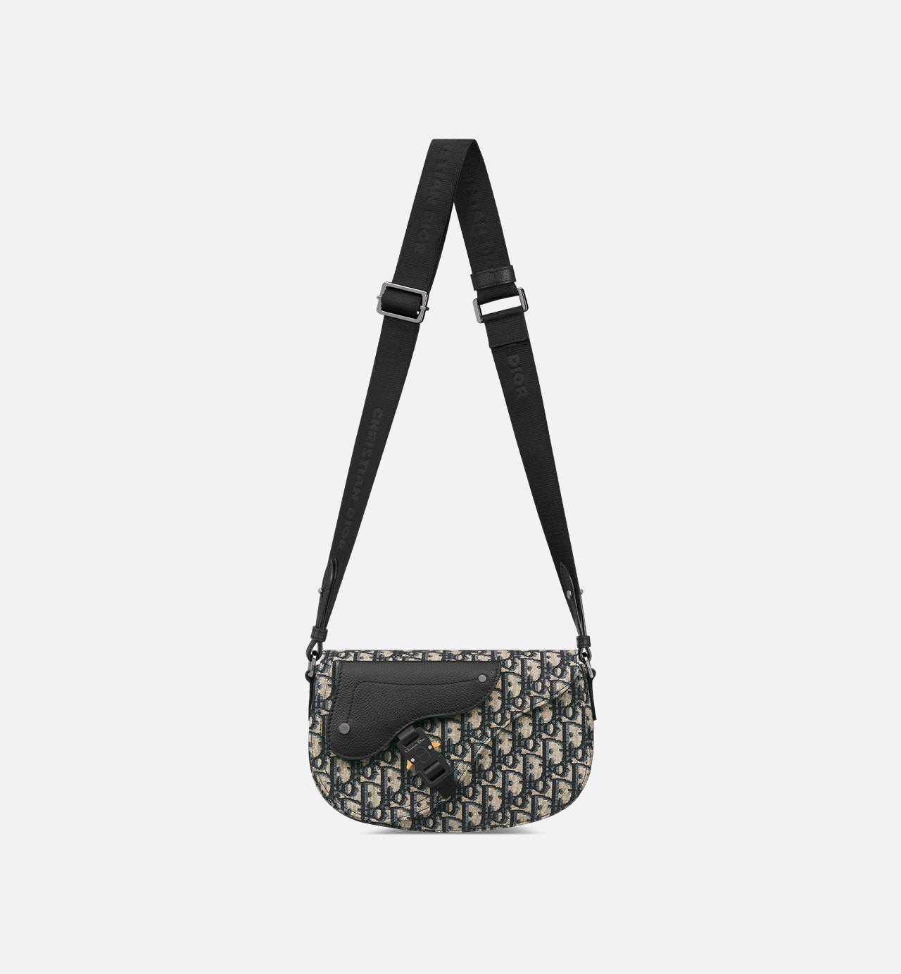 Sac Messenger Saddle Dior - Noir Beige
