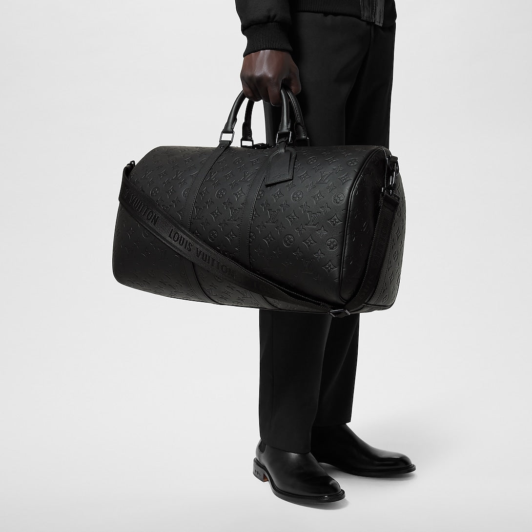 Sac Keepall Bandoulière 50 - LV - Full Black