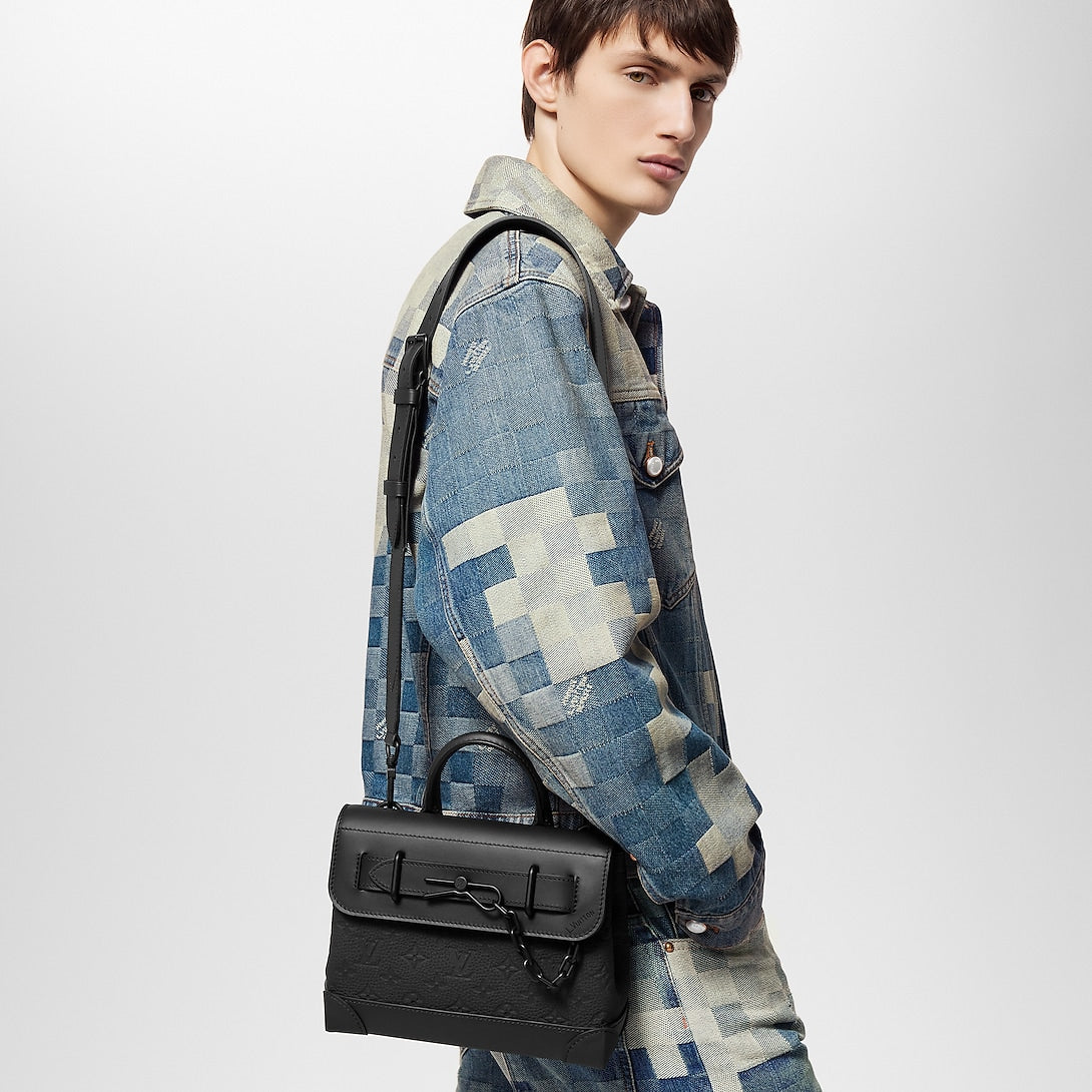 Sac Steamer PM - LV - Noir