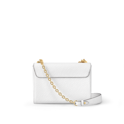 Sac Twist MM - LV - Blanc