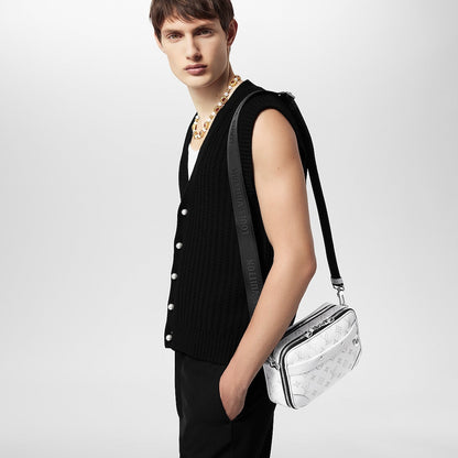 Sac Alpha Messenger - LV - Blanc
