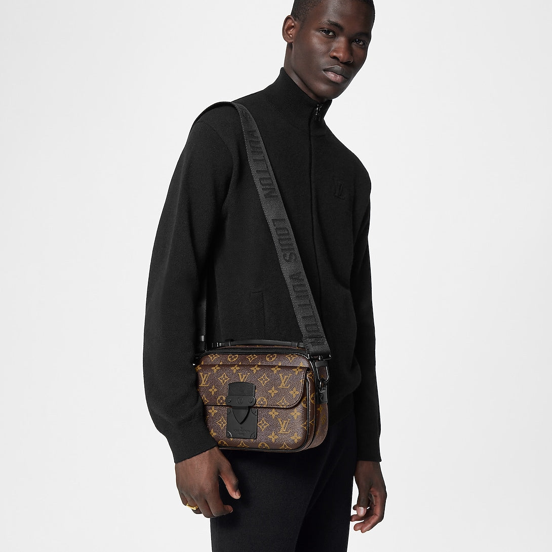 Sac messenger S Lock - LV - Marron