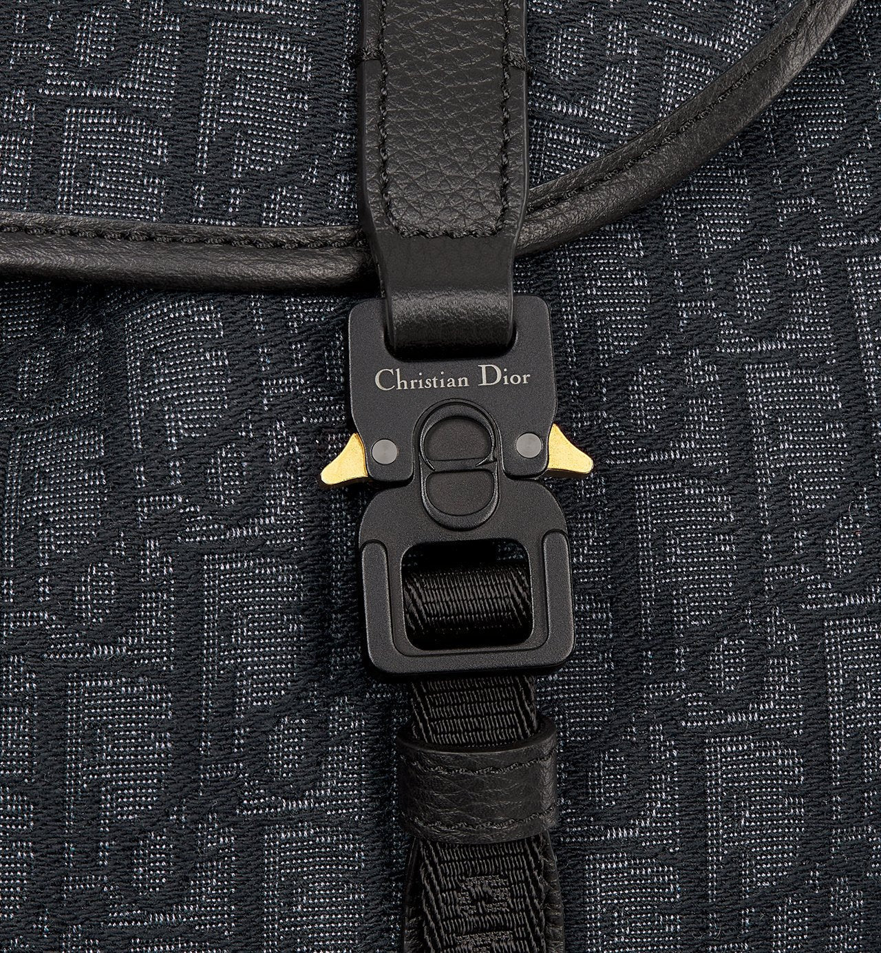 Sac à dos à rabat Dior Hit The Road- Noir