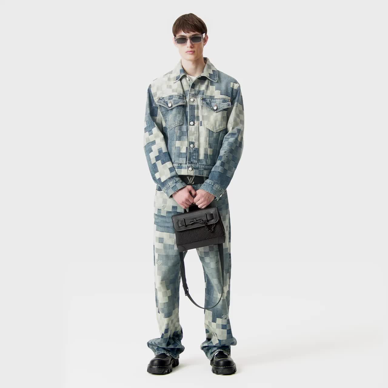 Sac Steamer PM - LV - Noir