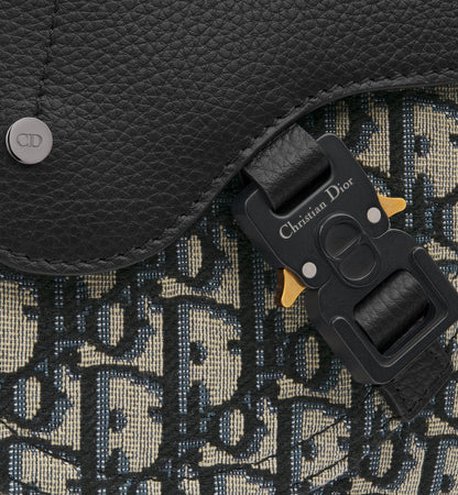 Sac Messenger Saddle Dior - Noir Beige