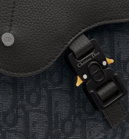 Sac Messenger Saddle Dior - Noir